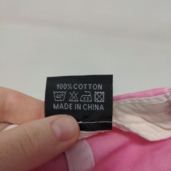 Lucky 7 Women's Strapback Hat Pink Adjustable Embroidered Sharky's Venice FL - Picture 13 of 13